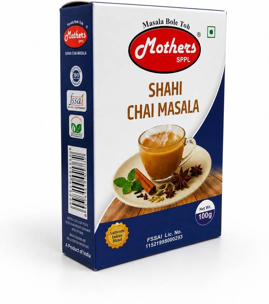 MOTHERS SPPL Chai Masala - Aromatic Tea Masala Powder Tulsi Tea Vacuum Pack