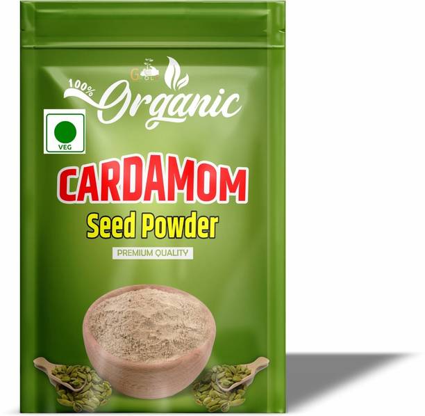 Groly 100% Organic Cardamom Seed Powder | Aromatic Elaichi Powder for Cooking & Flavor