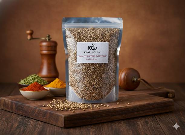 Kredos Globx Premium Whole Coriander Seeds (Dhaniya) - 100% Natural