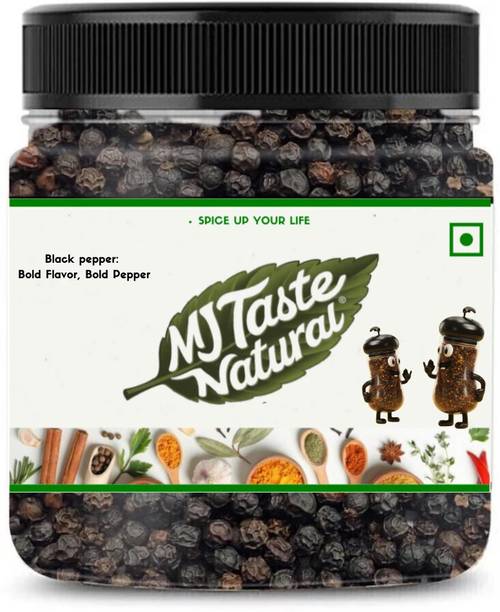 MJTASTENATURAL Black Pepper- Kali Mich | Grade - Bold Size