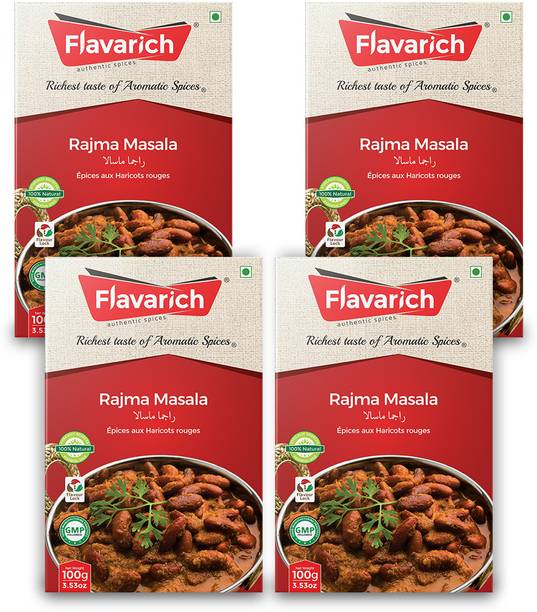 Flavarich Rajma Masala, Pack of 4, 100 Grams each