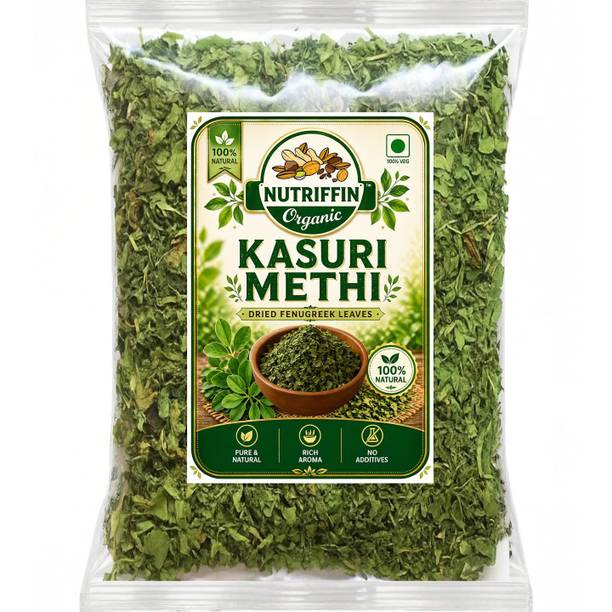 Nutriffin Organic Kasuri Methi | Dried Fenugreek Leaves | Fresh & Natural