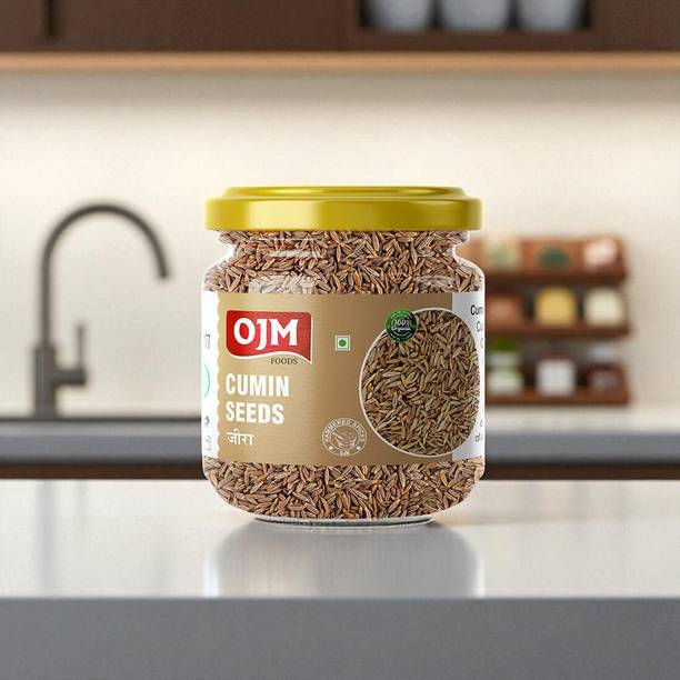 ojm foods Flavorful Cumin Seeds – 50g Pet Jar