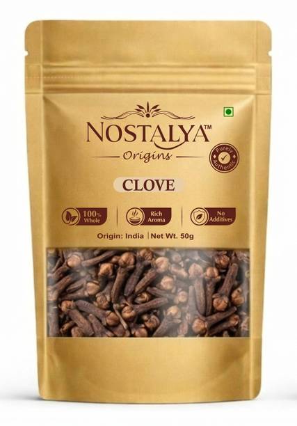 Nostalya Premium Cloves (Laung) Whole | Strong Aroma | No Preservatives
