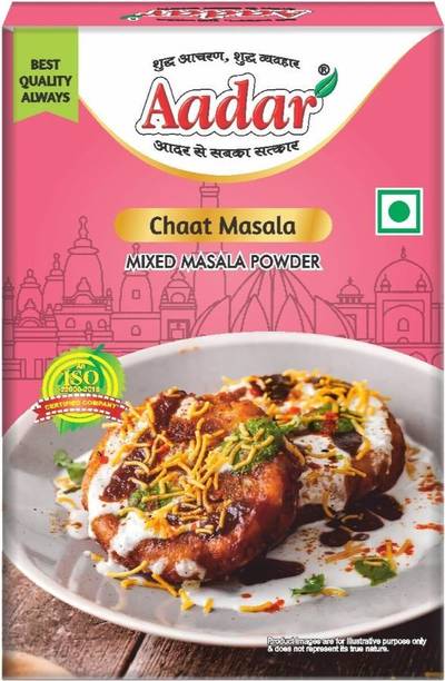 AADAR Chaat Masala 50gm, Tangy and Spicy Taste Chat, No Added Preservatives-