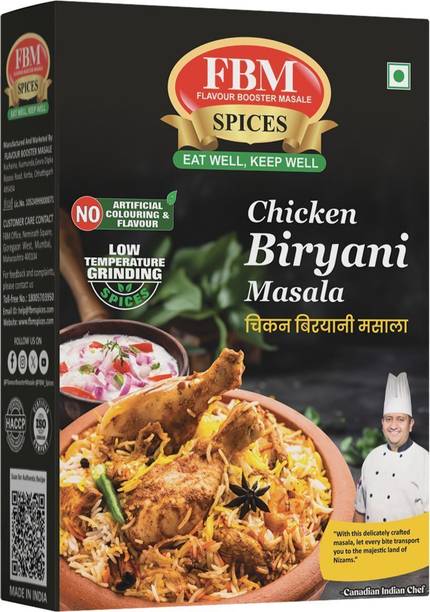 Flavour Booster Masale FBM FBM Chicken Biryani Masala 50g,No Artificial Colours
