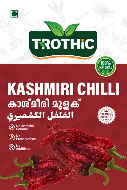 Trothic Spices Kashmiri Red Chilli Whole