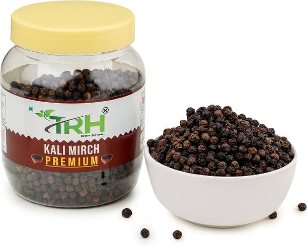 TRH TH25 Organic Premium Quality Whole Black Pepper - Whole Kali Mirch - Peppercorn