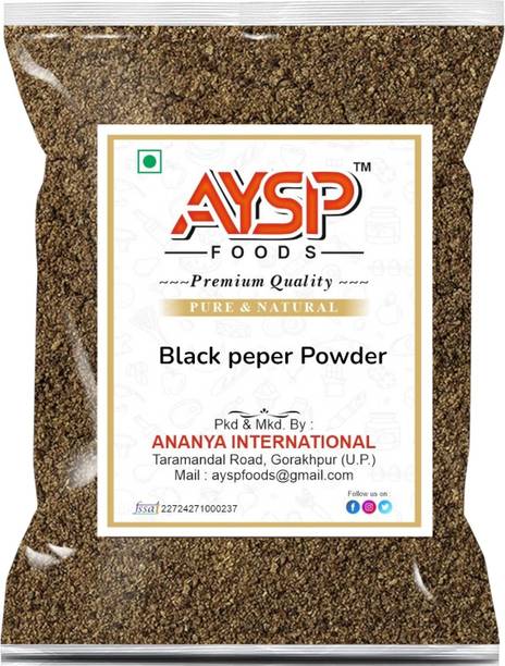 AYSP Black Pepper Powder/Kali Mirch Powder 100% Natural Kali Mirch Masala 50g