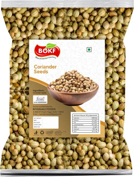 BOKF Fiber Rich Coriander Seeds Pack Of