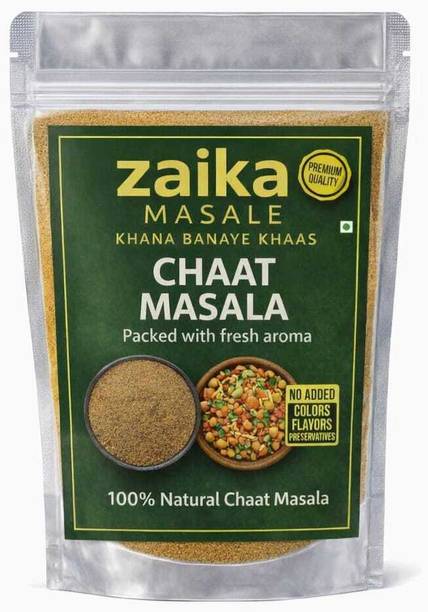 zaika masale Chaat Masala: Perfect for Fruit & Snacks Boosts Digestion with Pure Ingredients
