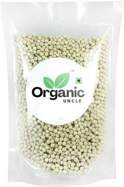 organic uncle Whole White Pepper/Sabut Safed Mirch
