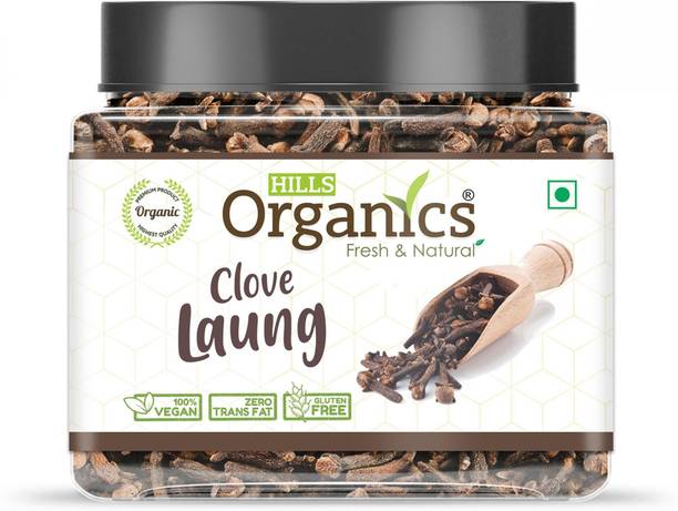 Hills Organics Cloves (Laung) - 100G | 100% Fresh & Natural Whole Natural Raw Dried Clove