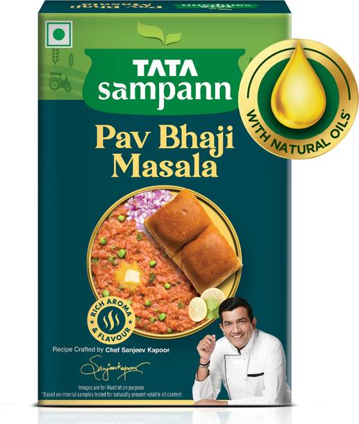 Tata Sampann Pav Bhaji Masala with Natural Oils, Rich Aroma & Flavour