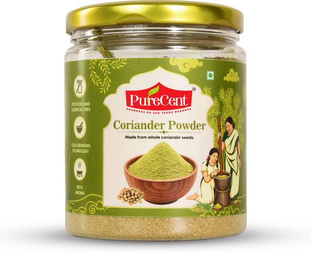 PureCent Coriander Powder 200g, Pure Dhania Powder for Cooking