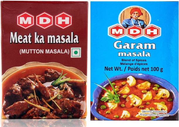 MDH MDH_MEAT MASALA & GARAM MASALA COMBO 200G (100gm*2)