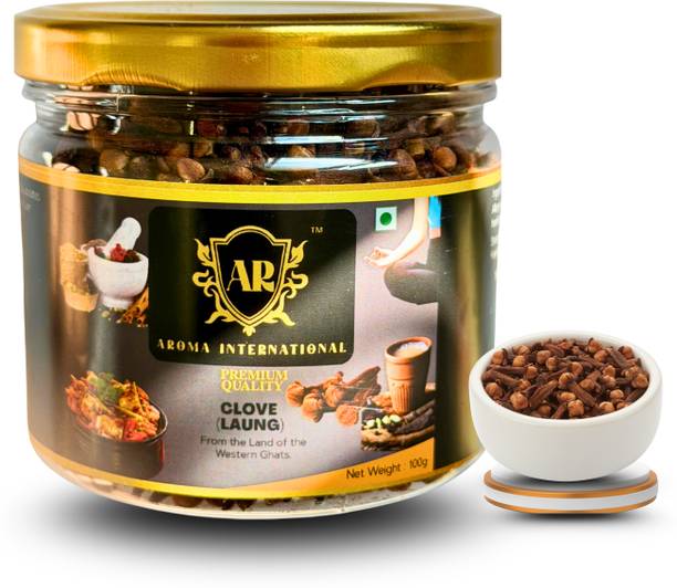 Aroma International Natural Premium Whole Cloves (Laung / Lavangam) 100 g | Export Quality