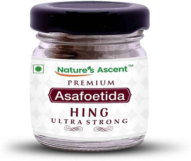 Nature's Ascent Pure Asafoetida (Hing) Ultra Strong | No Flour, Fillers & Additives