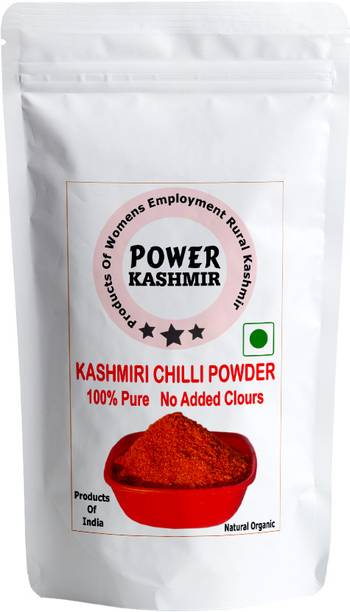 Power Kashmir Kashmiri Red Chilli Powder, Mirch Powder Kashmiri