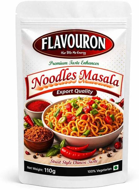 FLAVOURON Noodles Masala | Chinese Tasty & Spicy Masala for Hakka Noodles & Stir Fry