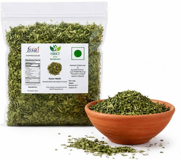 HRKT Kasuri Methi Hand Picked Premium Quality Dried Fenugreek Leaves
