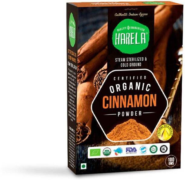 HARELA Certified Organic Cinnamon Powder with Natural Oils