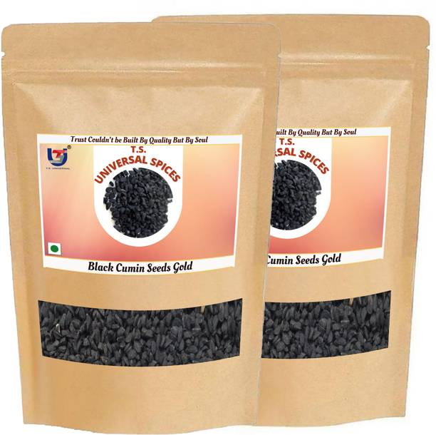 T.S. Universal Black Cumin Seed Gold Combo/Kalonji/Kala Jeera/Black Karunjeeragam/(150x2)gm