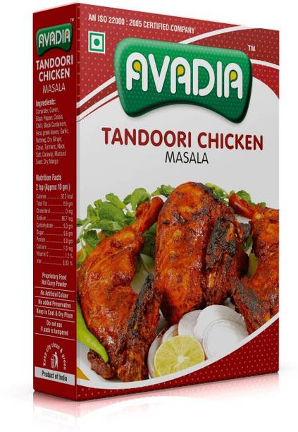 AVADIA Tandoori Chicken Masala- BBQ Spice Blend | Perfect for Grilled & Roasted Chicken