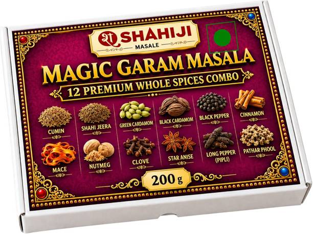 Shahi Ji masale Magic garam Masala 12 Premium Whole Spices Combo | Whole Spices