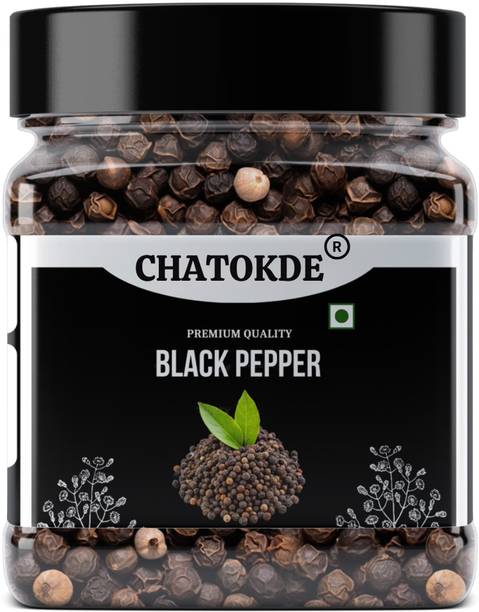 CHATOKDE Black Pepper | NO:1 Grade | Special Extra Bold | 100% Organic ! 50 gm Jar Pack