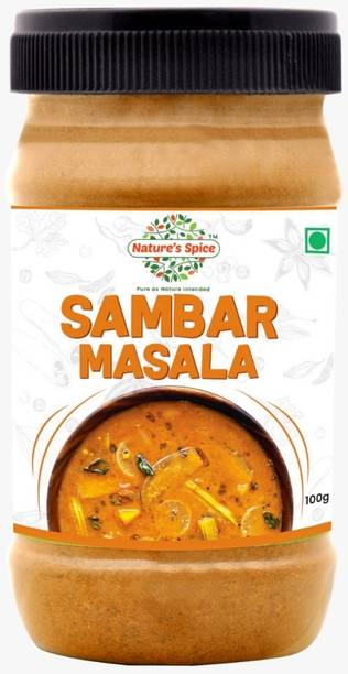 Nature's Spice Sambar Masala - 100 Grams, Ready Masala for Sambar Making