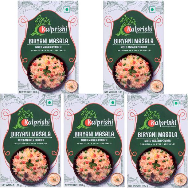 Kalprishi Biryani Masala Powder with Natural Oils Rich Aroma & Flavor Pack 5