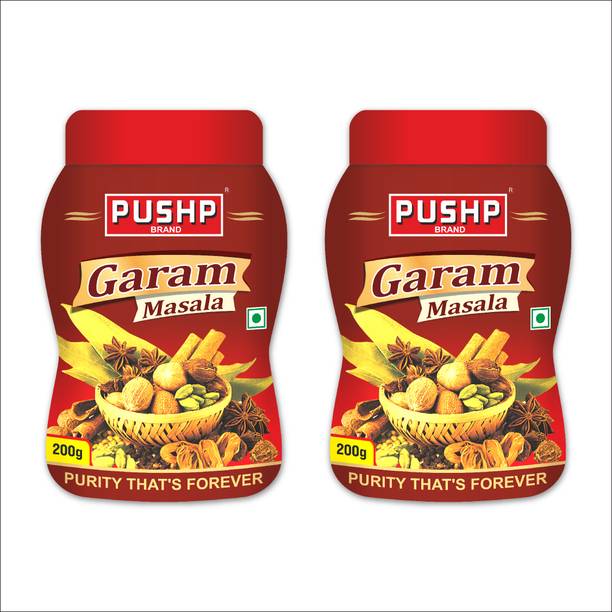 Pushp Brand Garam Masala Powder | Classic Indian Spice for Flavorful Gravies, Sabzi, Dal