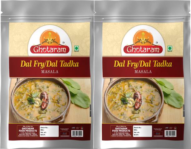GHOTARAM Old Delhi Dhabba Dal Tadka / Dal Fry Masala Powder Dhaba Dal Masala-240Gx2Pk