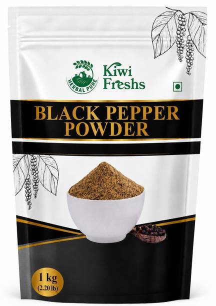 Kiwi Freshs Black Pepper Powder 100% Natural Premium Quality Pack of 1