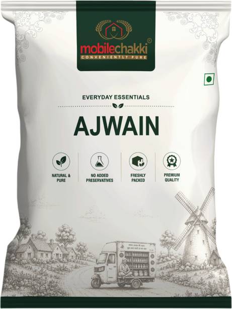 MOBILE CHAKKI Ajwain | Carom Seeds | Digestive Spice for Cooking,