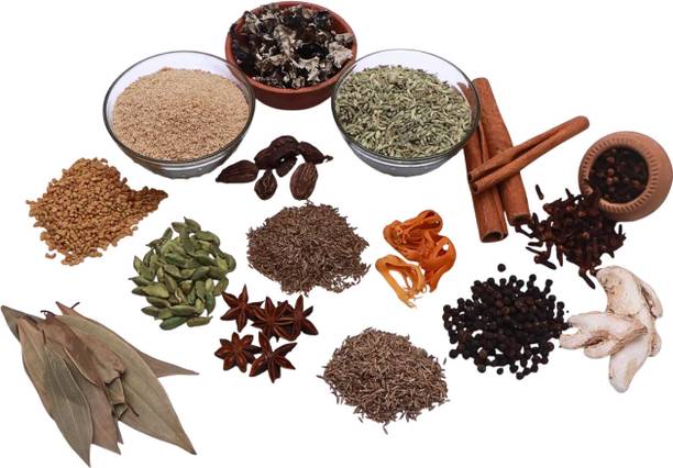 JMN Premium Whole Gram Masala | Sabut Garam Masala | Mix Masala of 13 Spices - GM08