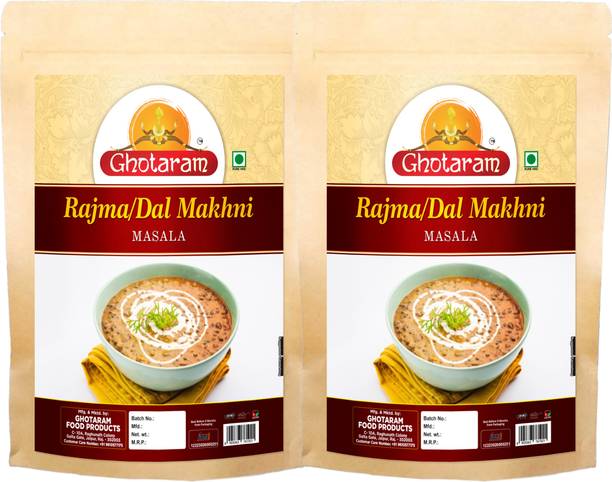 GHOTARAM Ludhiana Special Maharana's Creamy Rajma Dal Makhani Makhni Masala-80Gx2Pk