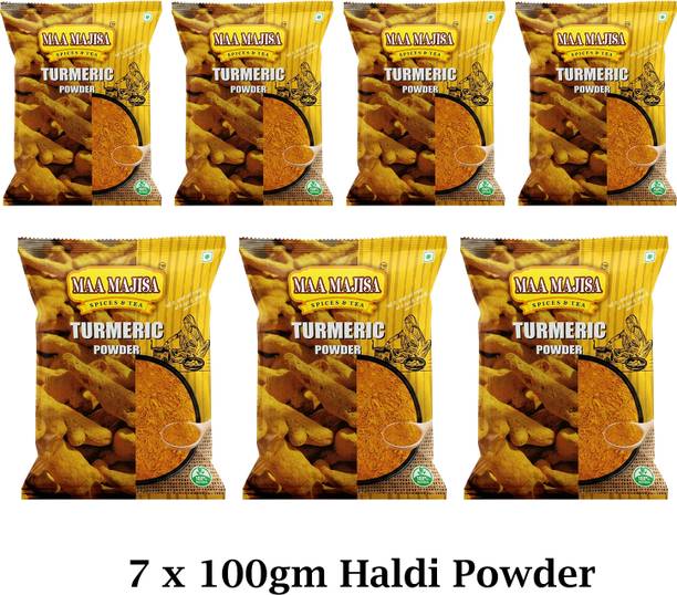 MAAMAJISA 100% Pure Natural Organic Turmeric Haldi Powder for Eating, Drinking, Cooking