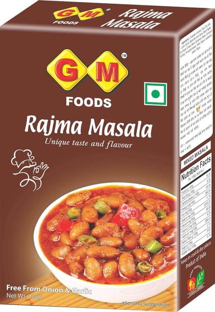GM FOODS Rajma Masala 100 Gram ( Pack of 3)