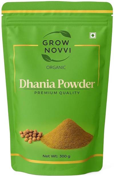 GROW NOVVI Coriander Powder | Dhaniya Powder, 300g