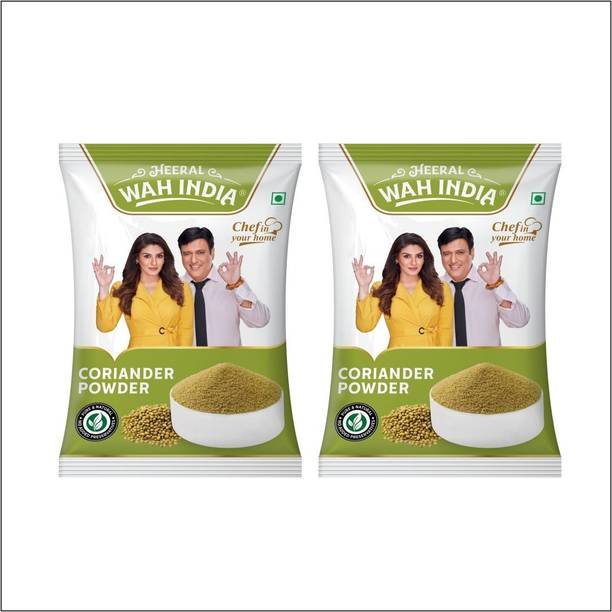 Heeral Wah India Complete Masale Coriander Powder Pack of 2 - 400gm