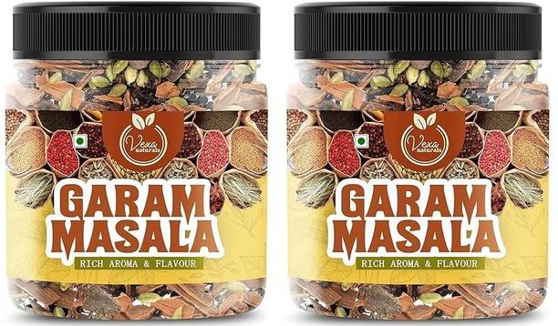 VEXA NATURALS Whole Garam Masala | Khada Masala | Indian Spices | Sabut Masala Combo Pack Of 2