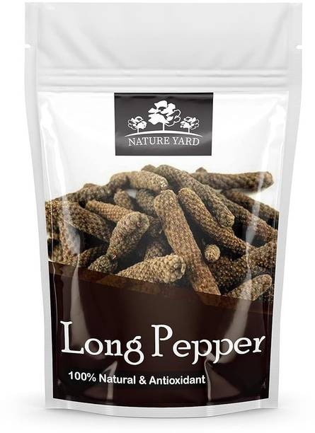 NATURE YARD Premium Long Black Pepper Whole Pipli/Pippali/Thippili/Pipal Badi for Cooking