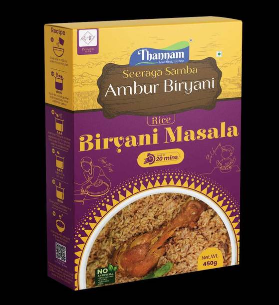 thannam Ambur Biriyani Rice With Masala Kit