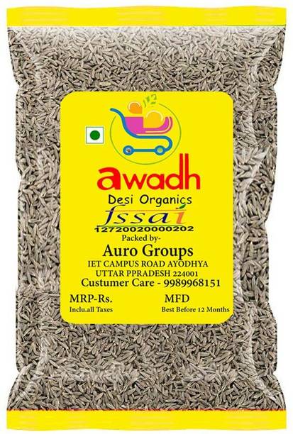 Awadh Organic Pure Natural Jeera Whole Cumin Seed