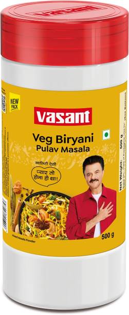 VASANT Veg Biryani Masala Powder Pack of 1 Delicious Home Blended Spices Mix/Vegetarian