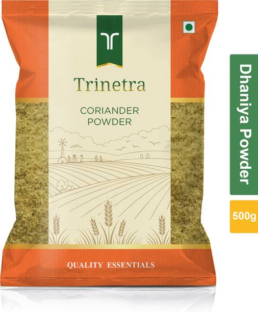 Trinetra Premium Quality Dhaniya Powder (Coriander)-500gm (Pack Of 1)
