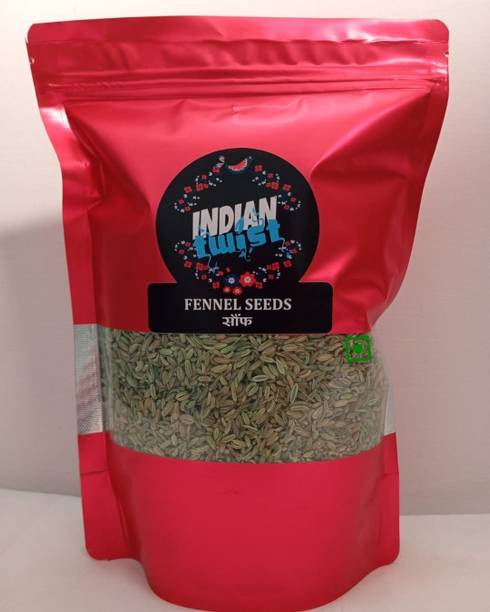 IndianTwist Fennel Seeds (Saunf) Natural & Aromatic for Cooking, Digestion & Mouth Freshener