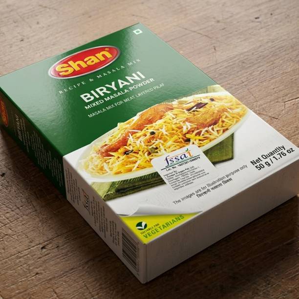 SHAN BIRYANI MASALA 50G Restaurant-Style Dum Biryani at Home